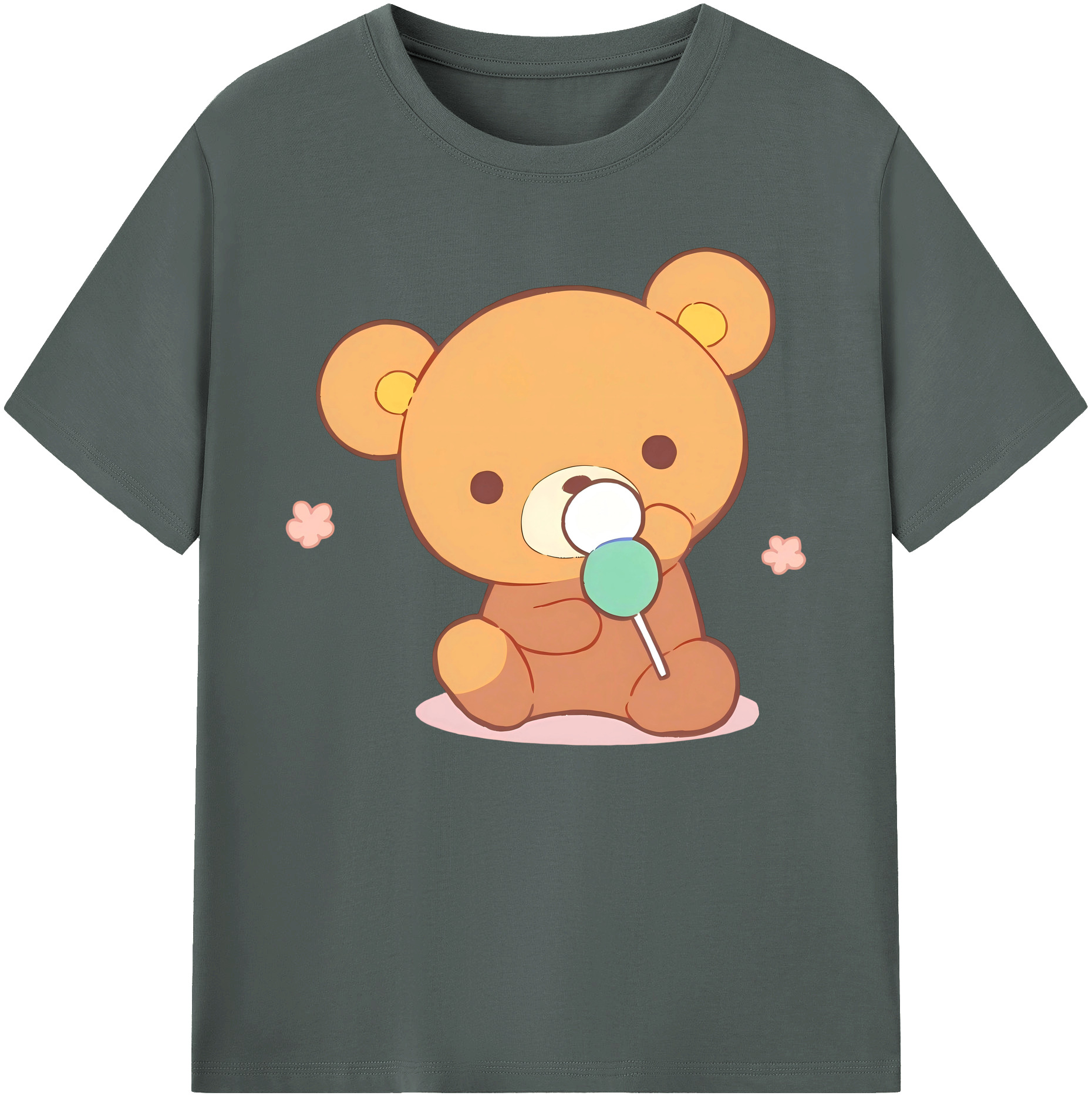 （画像用） リラックマ リラックマ キイロイトリ Rilakkuma Korilakkuma Kiiroitori 綿100％ メンズ半袖Tシャツ｜肌触りやわらか＆通気性